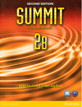 کتاب سامیت 2B ویرایش دوم Summit 2B S.B+W.B+CD