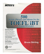 کتاب زبان نووا ۵۰۰ وردز, فریزز اند ایدیمز NOVA: 500Words, Phrases, Idioms for the TOEFL iBT +cd