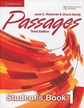 کتاب پسیج 1 ویرایش سوم  Passages Level 1 (S.B+W.B+CD) 3rd edition