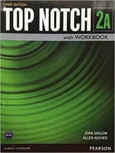 کتاب آموزشی تاپ ناچ ویرایش سوم Top Notch 2A with Workbook Third Edition