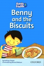کتاب داستان انگلیسی فمیلی اند فرندز بنی و بیسکوئیت Family and Friends Readers 1 Benny and the Biscuits