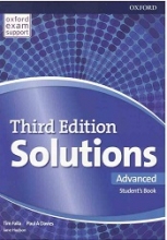 کتاب آموزشی سولوشنز Solutions Advanced 3rd Edition