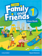 کتاب فمیلی اند فرندز 1 بیریتیش ویرایش دوم British Family and Friends 1 2nd SB+WB+DVD