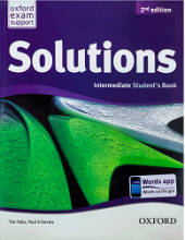 کتاب سولوشنز اینترمدیت ویرایش جدیدNew Solutions Intermediate SB+WB+CD+DVD