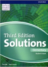 کتاب آموزشی سولوشنز Solutions Elementary 3rd Edition