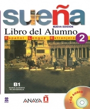 کتاب Suena 2. Libro del Alumno B1. Marco europeo de referencia + CD