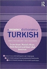 دیکشنری ترکی فرکوانسی دیکشنری اف ترکیش A Frequency Dictionary of Turkish