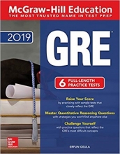 کتاب McGraw-Hill Education GRE 2019