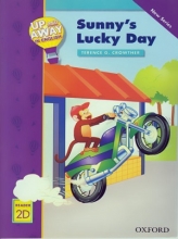 کتاب زبان آپ اند اوی این انگلیش روز شانس سانی Up and Away in English. Reader 2D: Sunny’s Lucky Day + CD