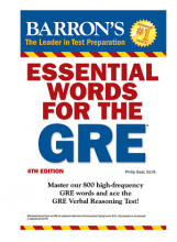 کتاب اسنشیال وردز فور د جی آر ای Essential Words for The GRE 4th Edition