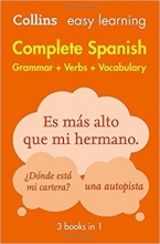 (Complete Spanish Grammar Verbs Vocabulary: 3 Books in 1 (Collins Easy Learning
