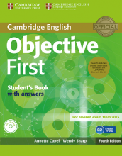 کتاب ابجکتیو فرست ویرایش چهارم Objective first students books 4th Edition