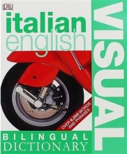 کتاب زبان ویژوال دیکشنری ایتالین Bilingual visual dictionary italian - english
