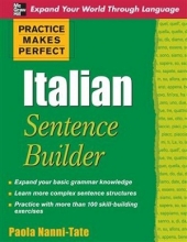 کتاب زبان Practice Makes Perfect Italian Sentence Builder