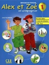 کتاب زبان Alex et Zoe - Niveau 1 - Livre + Cahier d'activite + CD