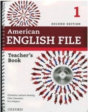 کتاب معلم امریکن انگلیش فایل 1 ویرایش دوم American English File 1 Teachers Book+CD 2nd Edition