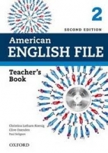 کتاب معلم امریکن انگلیش فایل ویرایش دوم  American English File 2 Teachers Book+CD 2nd Edition