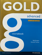 کتاب زبان Gold Advanced Coursebook + Maximiser with Key