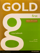 کتاب Gold First Coursebook new edition 2015