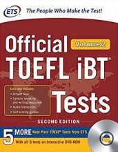ETS Official TOEFL iBT Tests 2nd - Volume 2+ DVD