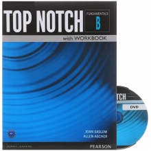 کتاب آموزشی تاپ ناچ فاندامنتال B ویرایش سوم Top Notch Fundamentals B with Workbook Third Edition