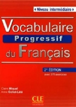 کتاب زبان فرانسه وکبیولر پروگرسیف Vocabulaire progressif français - intermediaire + CD - 2em