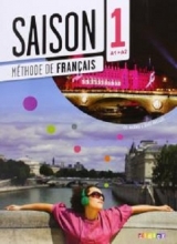 کتاب فرانسوی سزون Saison niveau 1 A1/A2 - livre de l'eleve + cahier + dvd
