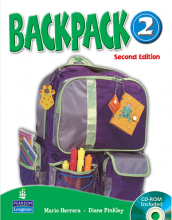 کتاب بک پک 2 (Backpack 2 Student Book ( Work Book +CD