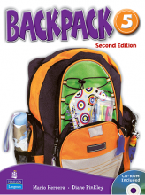 کتاب بک پک 5 (Backpack 5 Student Book ( Work Book+CD