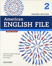 کتاب امریکن انگلیش فایل 2 ویرایش دوم American English File 2 2nd SB+WB+DVD