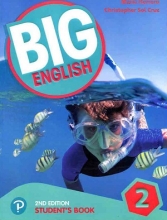 کتاب بیگ انگلیش 2 ویرایش دوم Big English 2 (2nd) (کتاب اصلی+کتاب کار+CD)