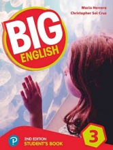 کتاب بیگ انگلیش 3 ویرایش دوم Big English 3 (2nd) (کتاب اصلی+کتاب کار+CD)