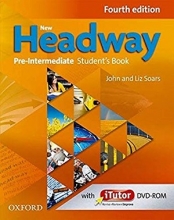 کتاب نیو هدوی پری اینترمدیت ویرایش چهارم New Headway 4th Pre-Intermediate Student Book