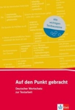 کتاب آلمانی اوف دن پونکت Auf den Punkt gebracht (B1+): Deutscher Wortschatz zur Textarbeit