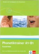 کتاب زبان آلمانی آوسیشتن Aussichten: Phonetiktrainer A1 - B1