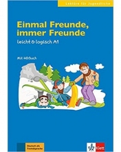 کتاب المانی Einmal Freunde, immer Freunde: Buch mit Audio-CD A1