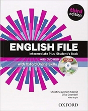 کتاب آموزشی انگلیش فایل اینترمدیت پلاس ویرایش سوم  English File intermediate plus students book 3rd