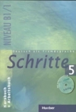Deutsch als fremdsprache Schritte 5 NIVEAU B 1/1 Kursbuch + Arbeitsbuch