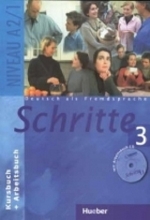 Deutsch als fremdsprache Schritte 3 NIVEAU A 2/1 Kursbuch + Arbeitsbuch