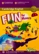 کتاب Fun for Movers Students Book 4th+ Home Fun Booklet 4+CD