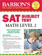 كتاب بارونز ست سابجکت تست مث لول ویرایش دهم Barrons SAT Subject Test Math Level 2 10th Edition