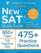 کتاب New SAT Prep Study Guide Lessons Strategies and Diagnostic Tests