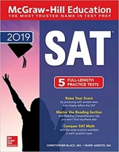 کتاب McGraw Hill Education SAT 2019