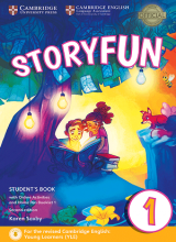 کتاب زبان استوری فان Storyfun for 1 Students Book+Home Fun Booklet 1 +CD