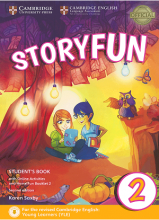 کتاب زبان استوری فان Storyfun for 2 Students Book+Home Fun Booklet 2+CD