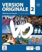 کتاب آموزشی فرانسوی Version Originale 2 + CD audio + DVD