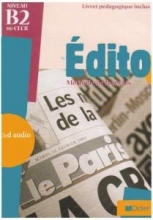 کتاب Edito niveau B2 du cecr methode de francais + cd audio