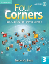 کتاب آموزشی فورکورنرز 3 ویرایش قدیم Four Corners 3 Student Book and Work book with CD