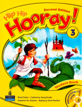 کتاب هیپ هیپ هورای Hip Hip Hooray 3 Student Book & Workbook 2nd Edition with CD