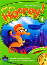 کتاب هیپ هیپ هورای Hip Hip Hooray 4 Student Book & Workbook 2nd Edition with CD